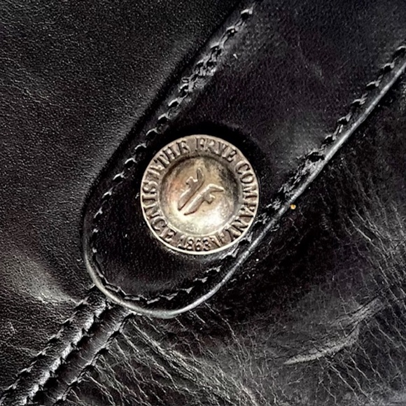 FRYE Melissa Button Riding Boots - Round Toe Size 10B - Picture 9 of 9